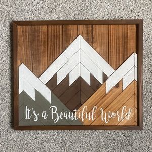Wooden Wall Sign